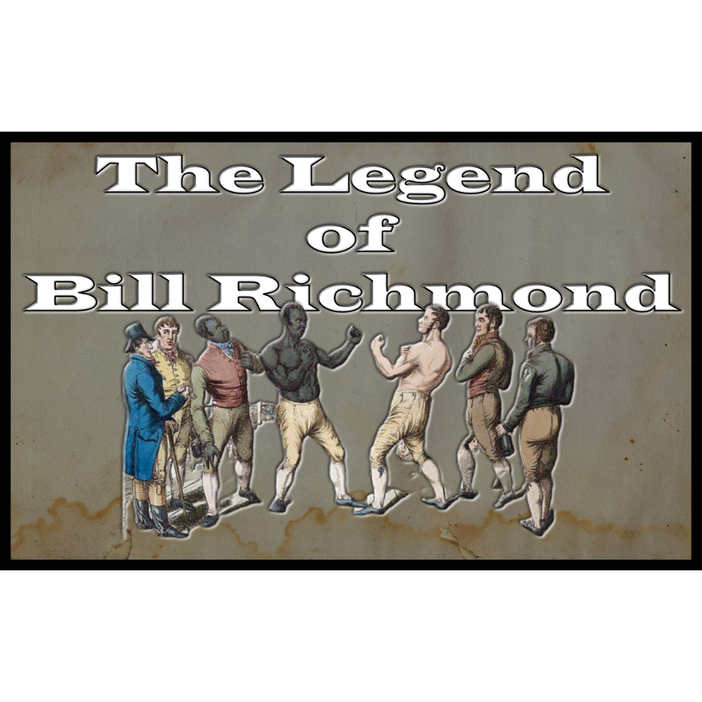 Bill Richmond facing opponent in bare knuckle boxing match 