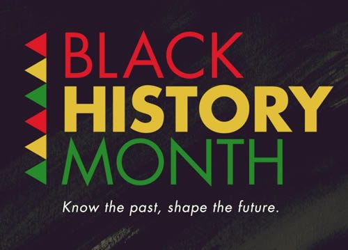 Black History month logo