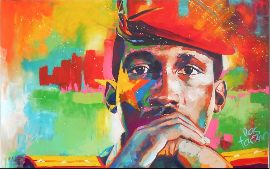 Thomas Sankara painting